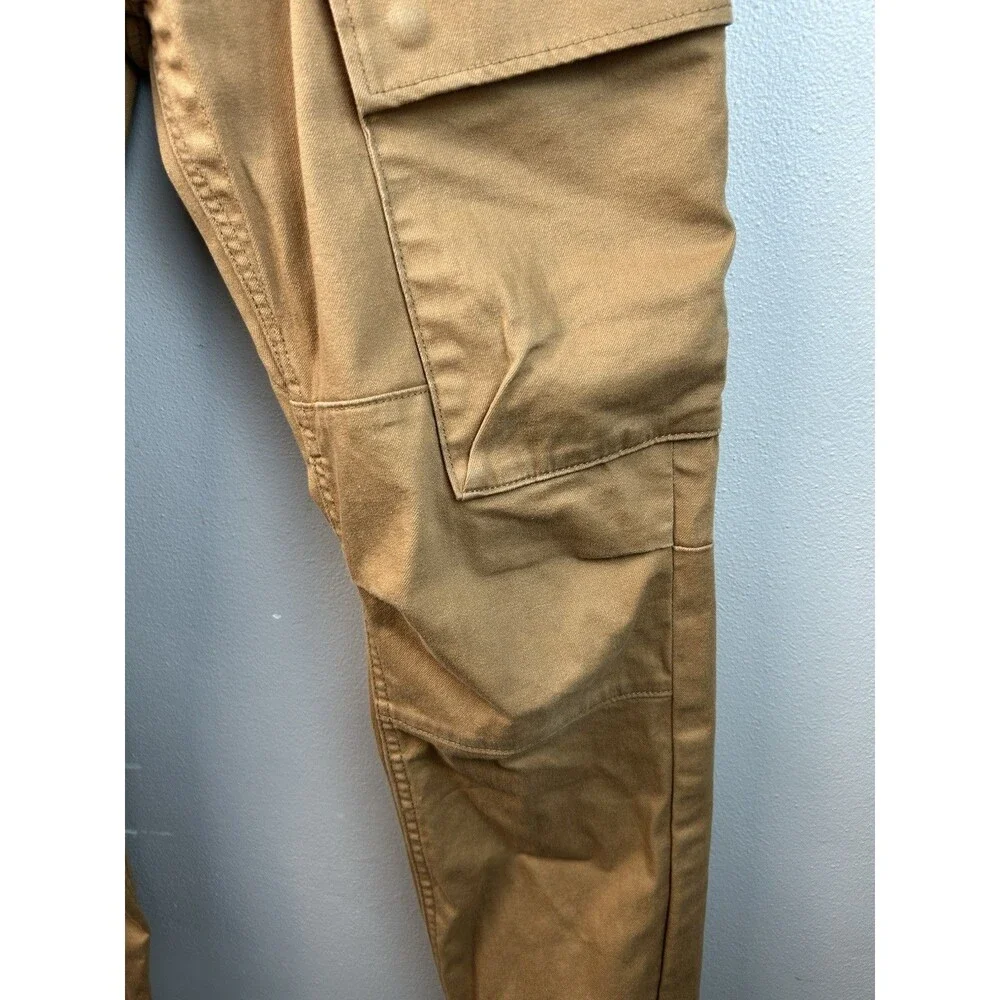 Levis Commuter Cargo Pants Mens 32x30 Khaki Pockets Double Knee Cycling
